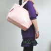 Fashion Pink PU handbag